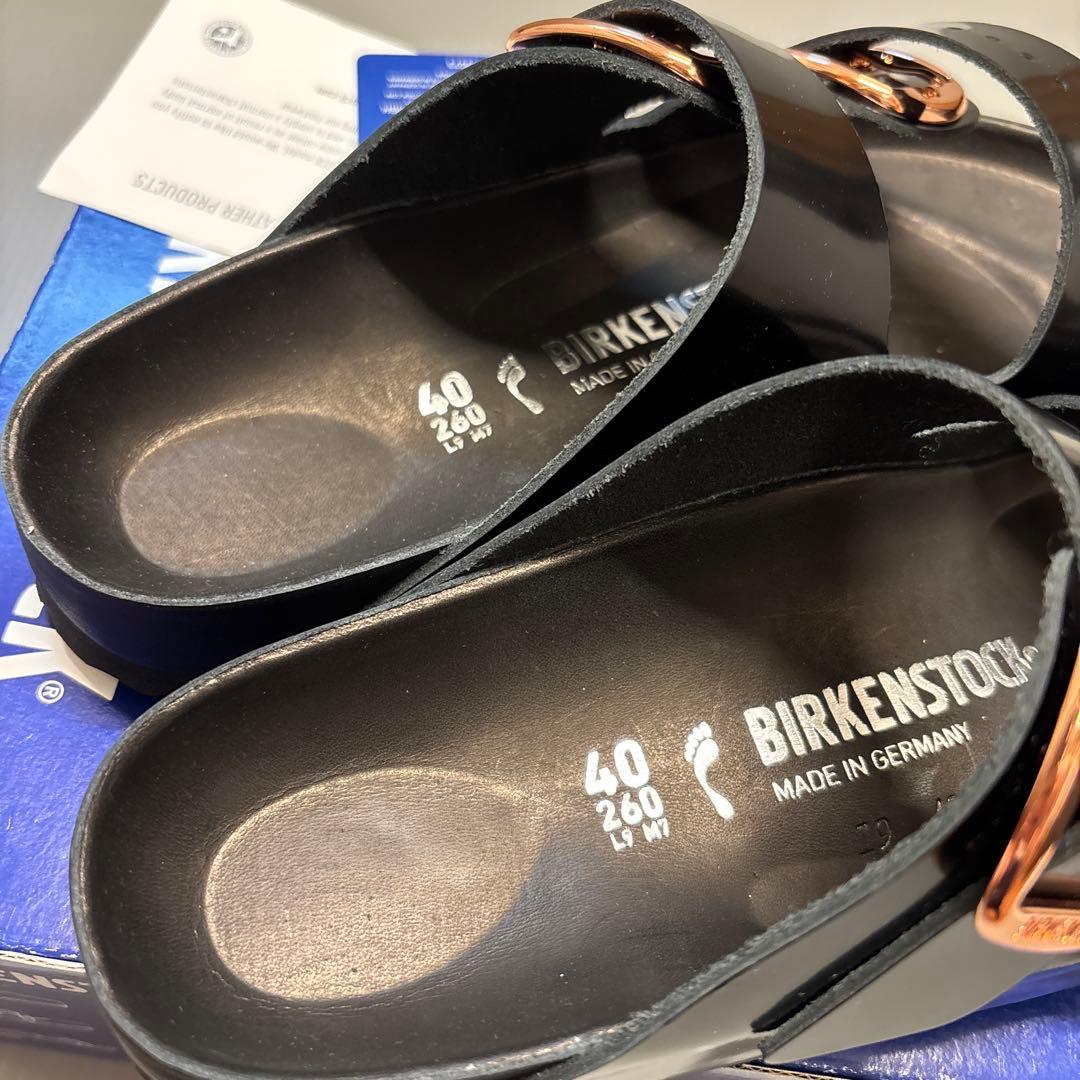 未使用！BIRKENSTOK アリゾナ ビッグバックル　ブラック26cm 正規品