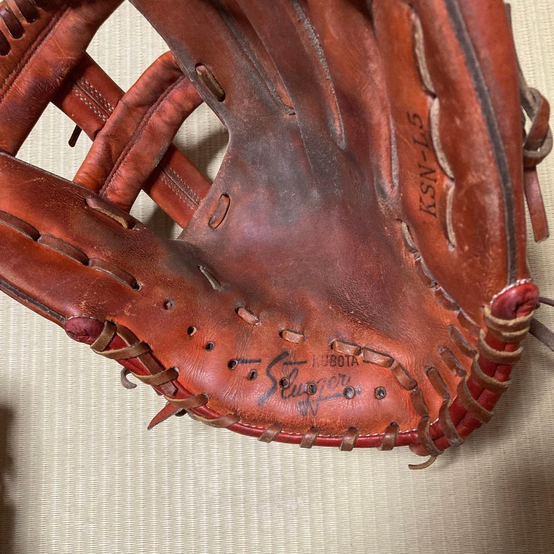 slugger軟式野球グローブ ブラウン