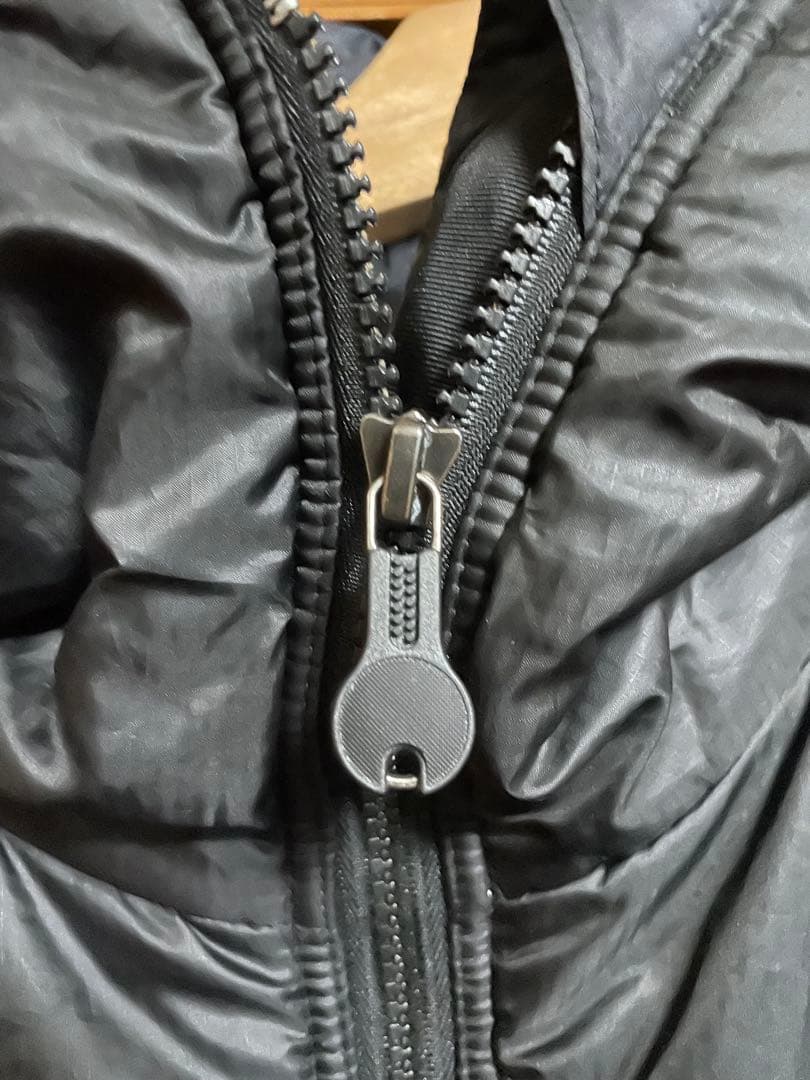 Patagonia ブラック ナイロンジャケット ダスパーカー