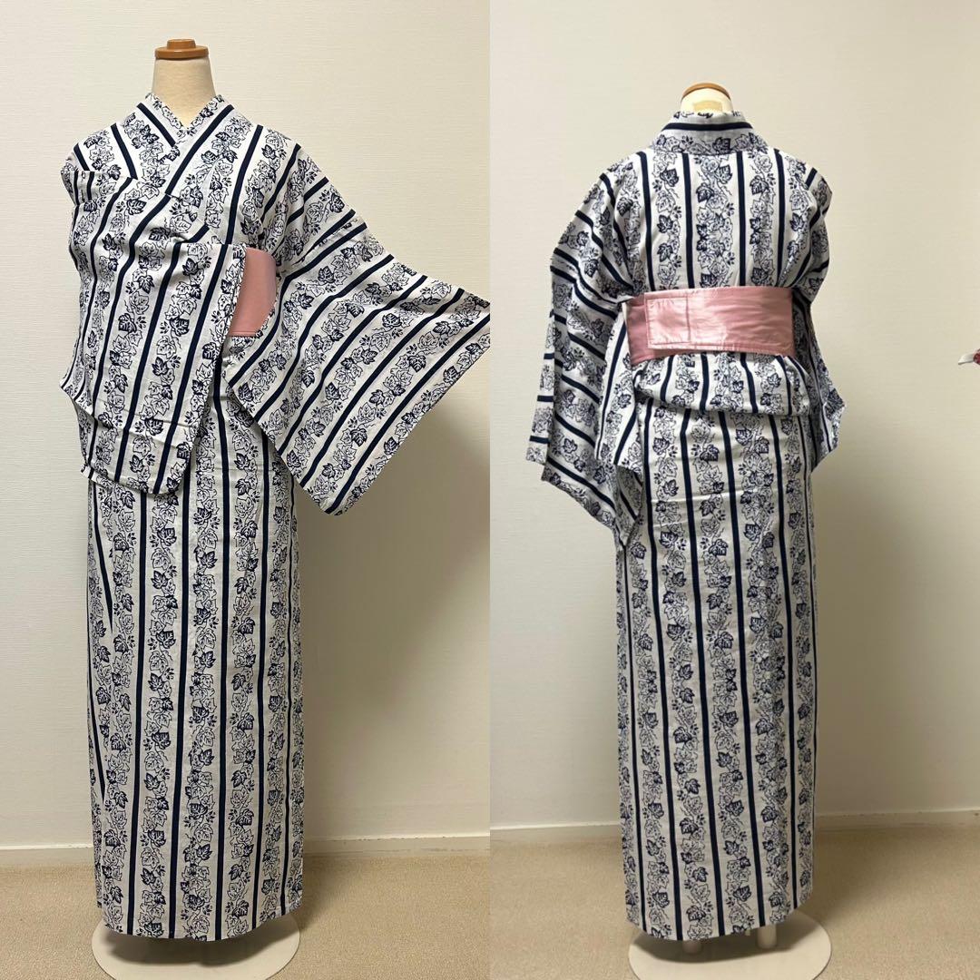 まなな様【浴衣】綿絽 葡萄蔓60405