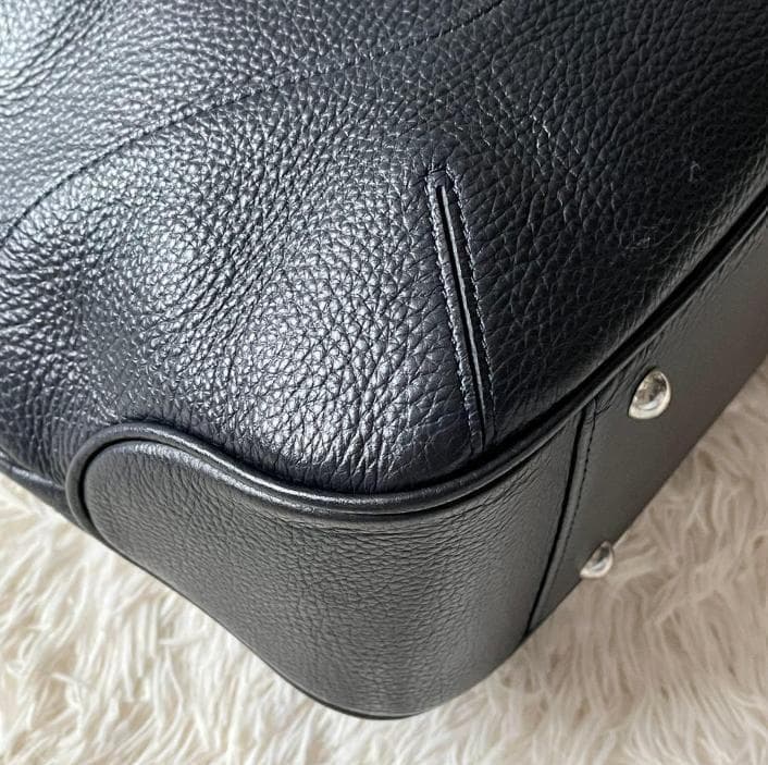 定価7.3万 ペッレモルビダ エディターズバッグ ネイビー メイデンボヤージュ