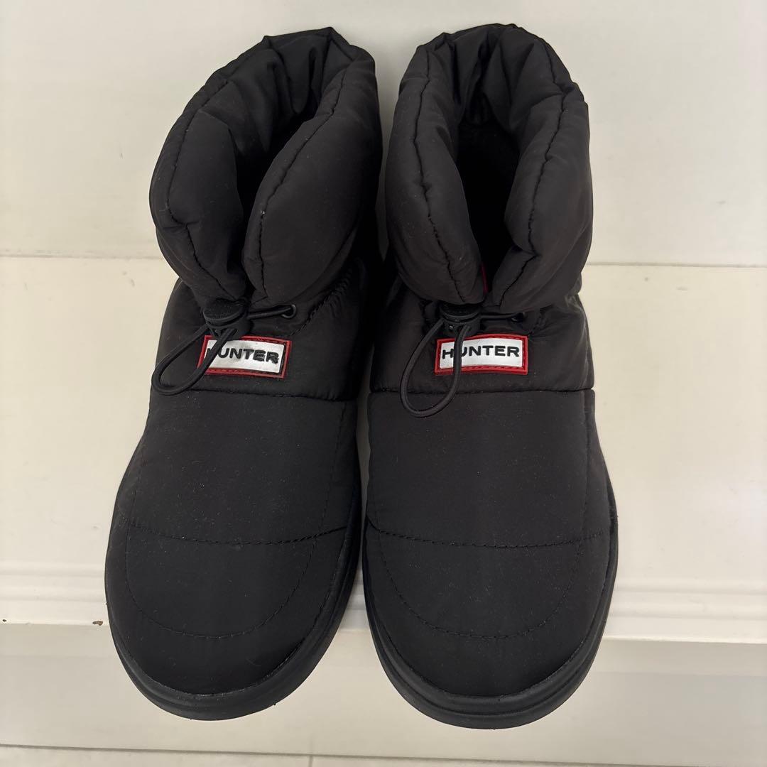 新品HUNTER ハンター　OUT PUFFER BOOTIE ブラック39