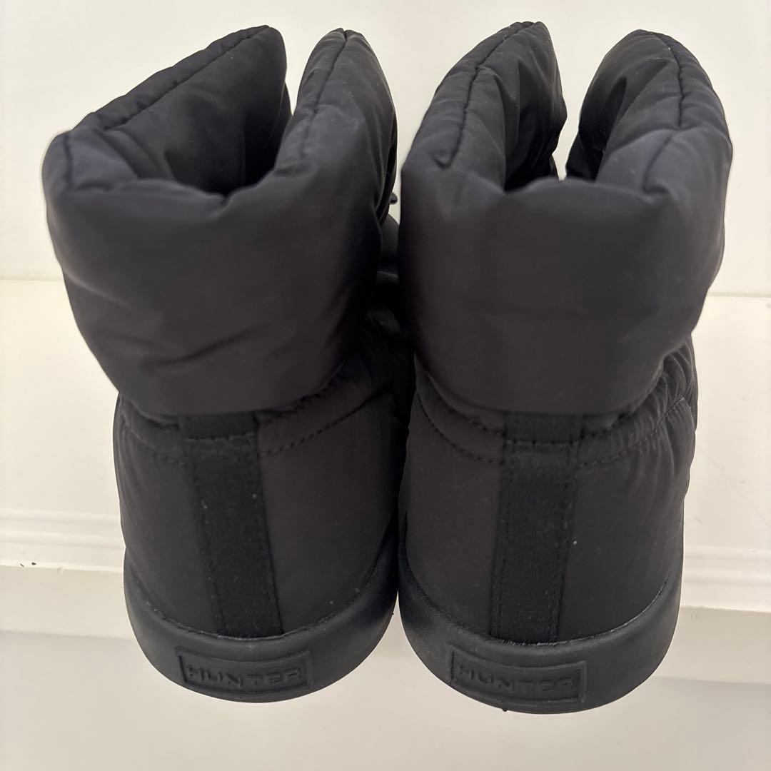 新品HUNTER ハンター　OUT PUFFER BOOTIE ブラック39