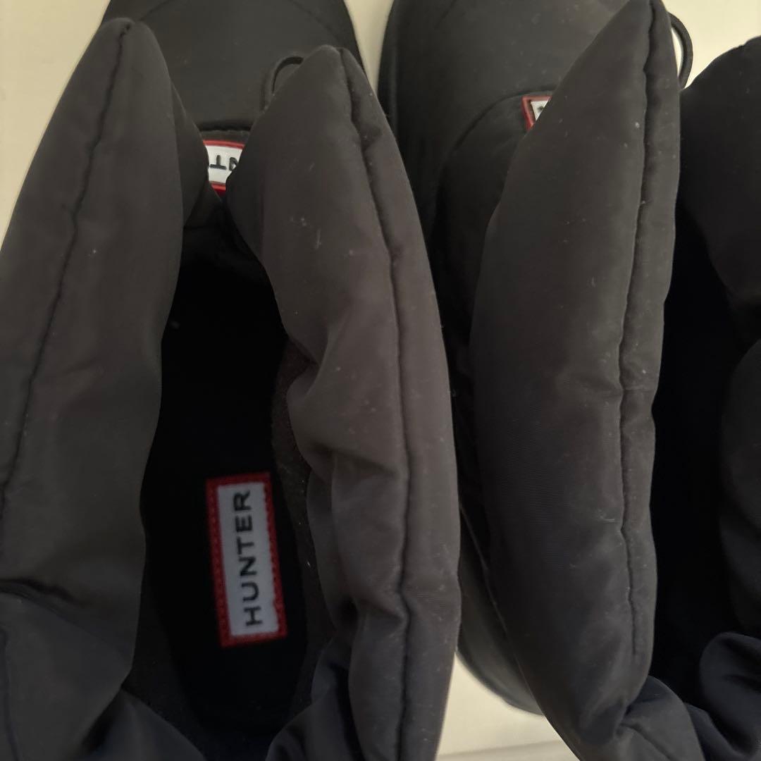 新品HUNTER ハンター　OUT PUFFER BOOTIE ブラック39