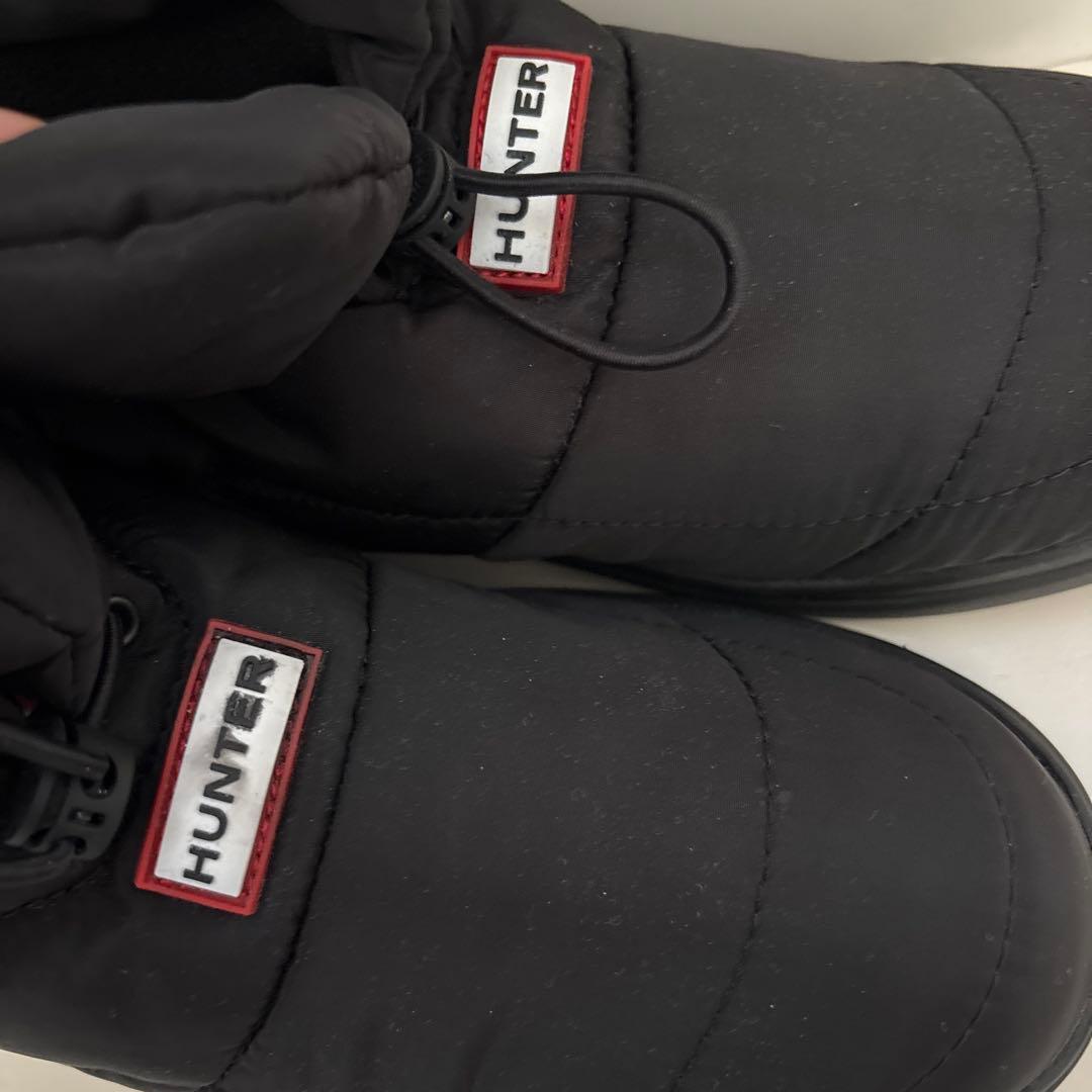 新品HUNTER ハンター　OUT PUFFER BOOTIE ブラック39