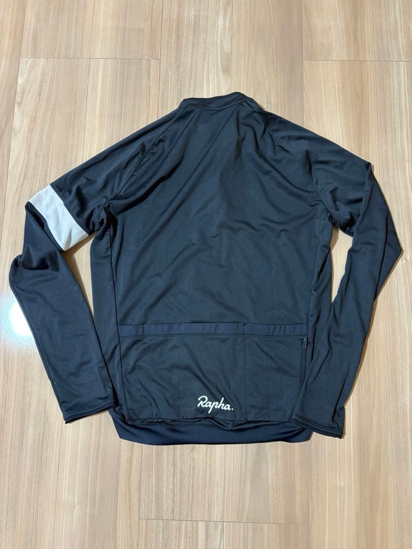 rapha ラファ　メンズ　ロングスリーブコアジャージ　ブラック
