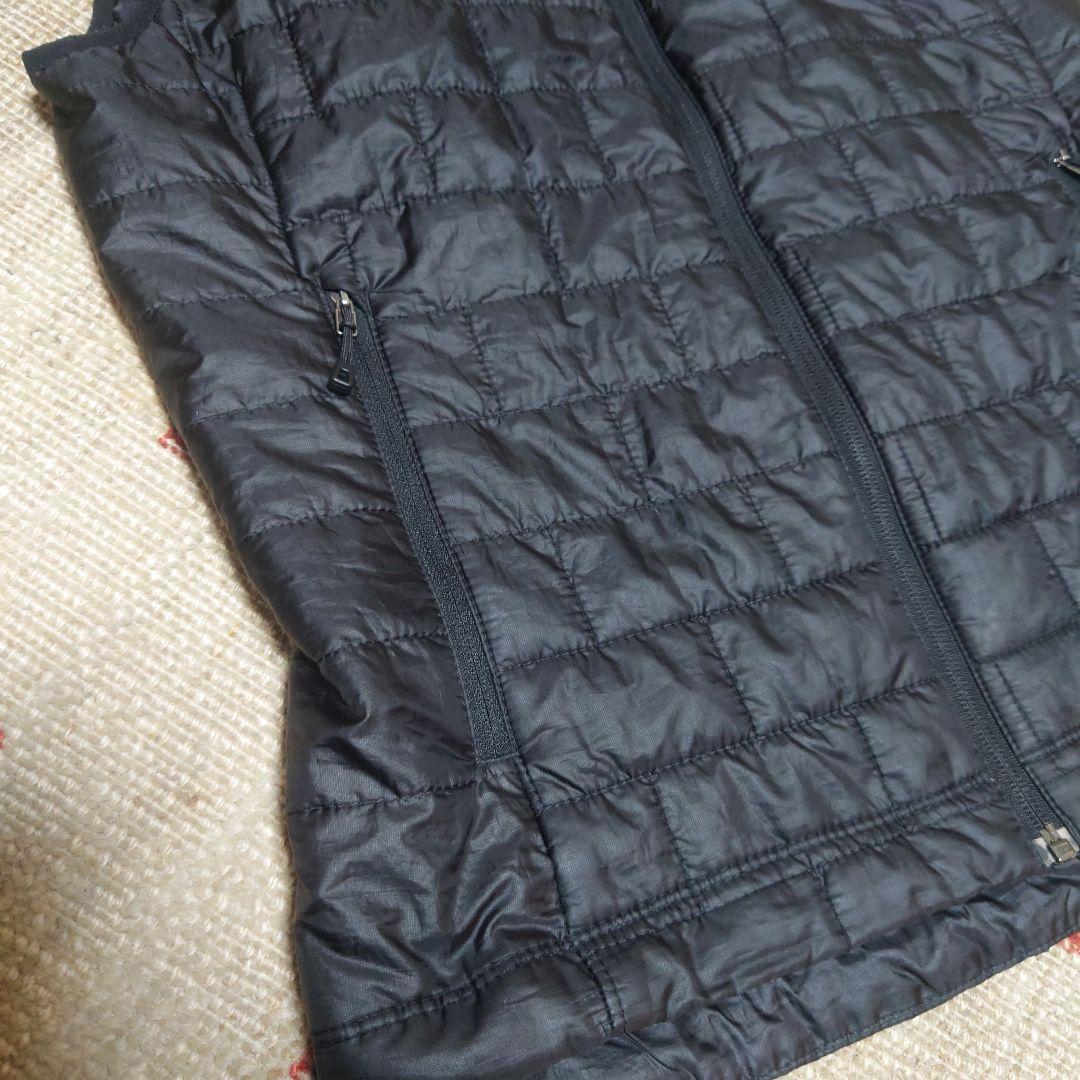 Patagonia ブラック ナノパフ ベスト mensXS