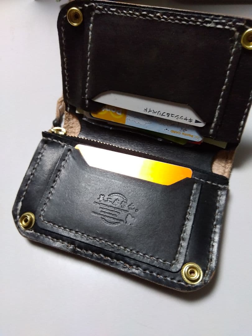 栃木レザーミドルトラッカーウォレット