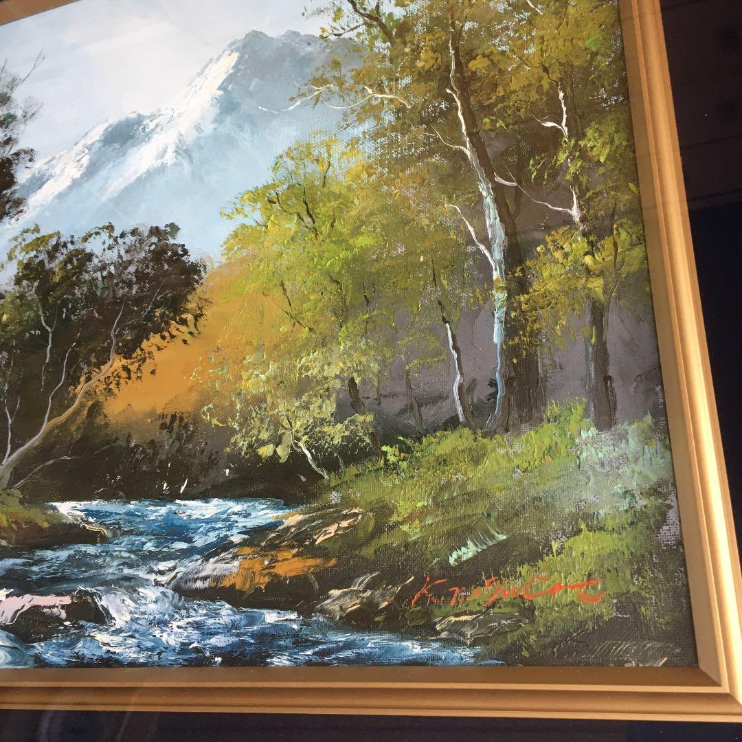 0926 永田金吾 『 鶴見岳 』岐阜県出身 應美会顧問、元 中部一線美術会会員