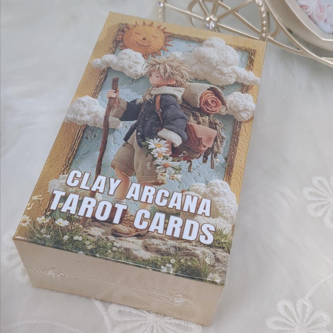 【正規品タロットカード】可愛い粘土細工で世界観を表現✨クレイアートタロット