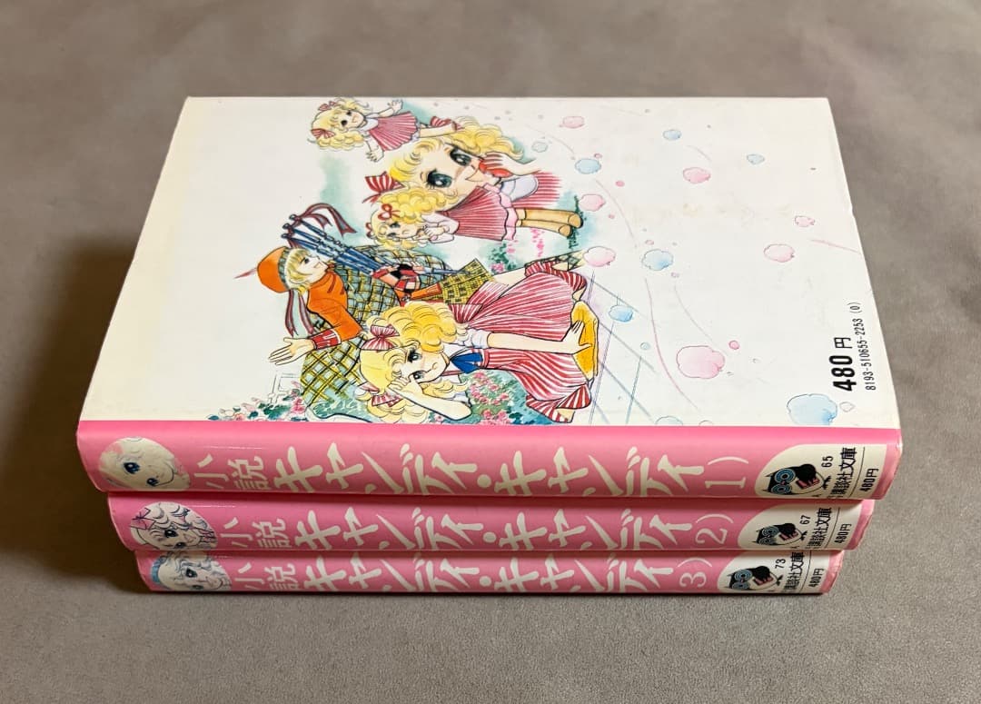 小説 キャンディ・キャンディ 1 2 3 全巻セット