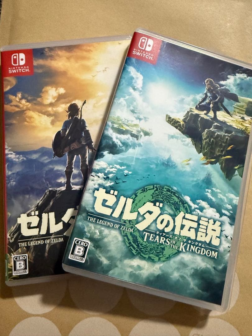 ゼルダの伝説　ブレスオブザワイルド　ティアーズオブザキングダム　セット