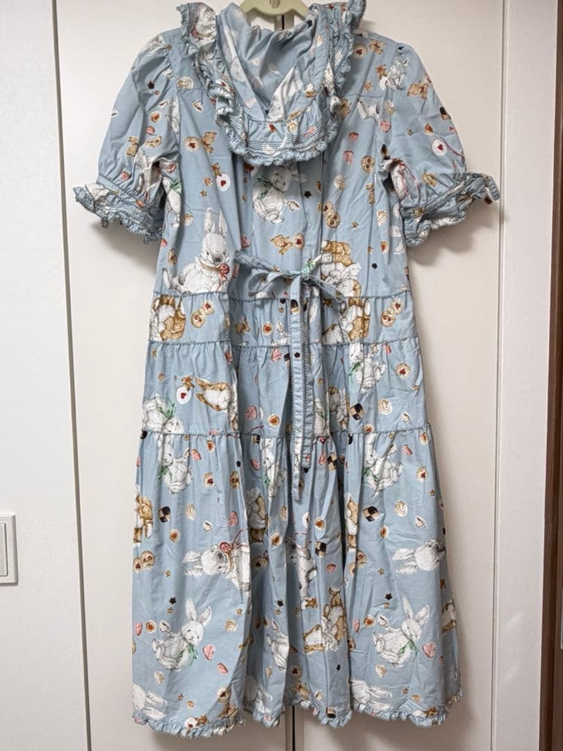 ピンクハウス クッキーラビッツミディワンピ　ハッカ