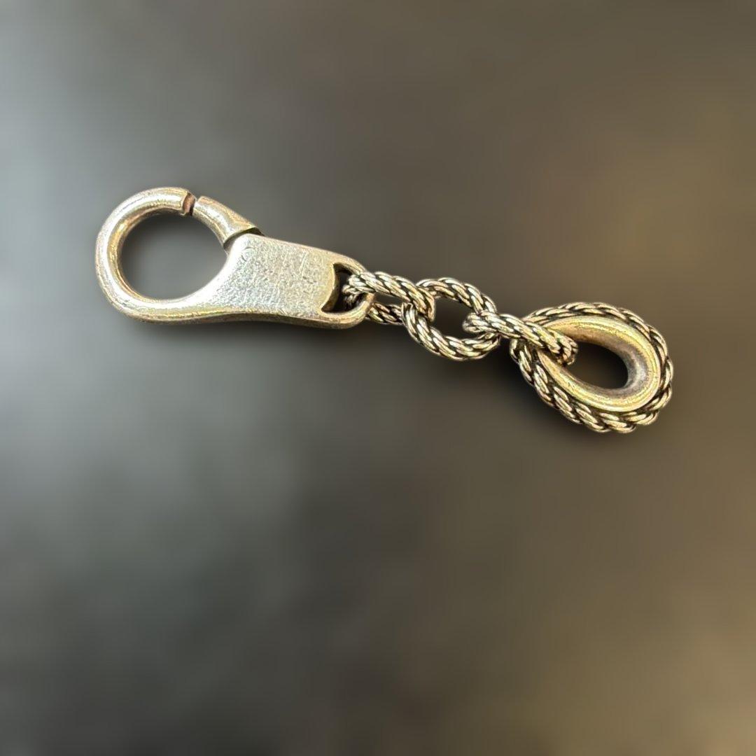 HERMES エルメス quadrilleカドリーユ キーリング ヴィンテージ