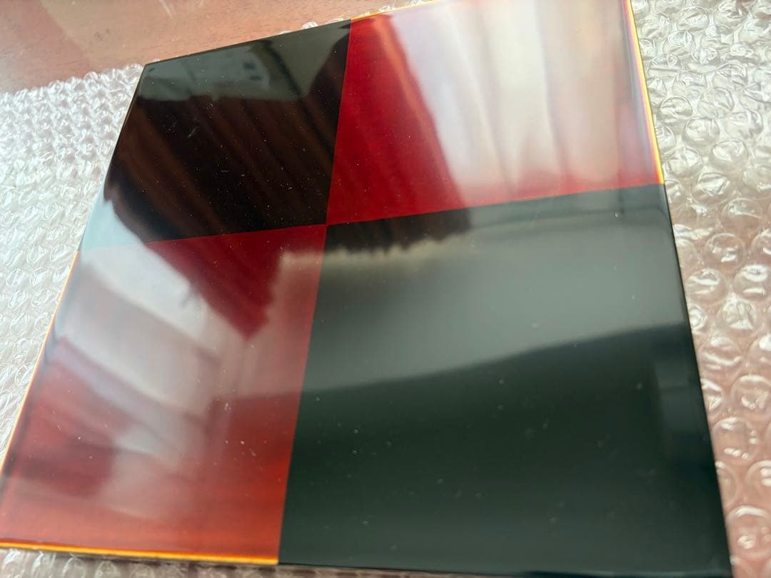 【宮内庁御用達　漆器 山田平安堂】 二段重　白檀