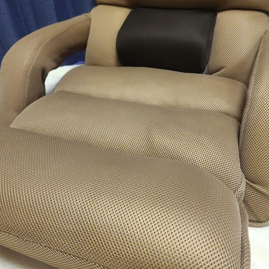 腰の神様がくれた座椅子 第2弾 連動肘つき　専用カバー付き