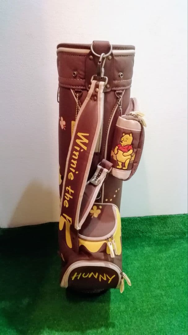 くまのプーさん　キャディバッグ　ゴルフ