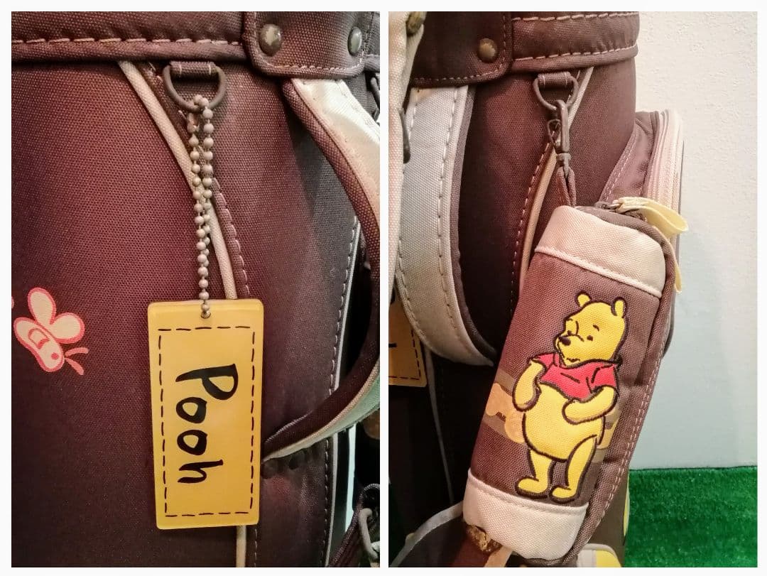 くまのプーさん　キャディバッグ　ゴルフ