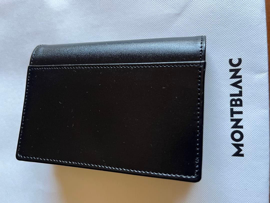 MONT BLANC(モンブラン) 名刺入れ（黒）