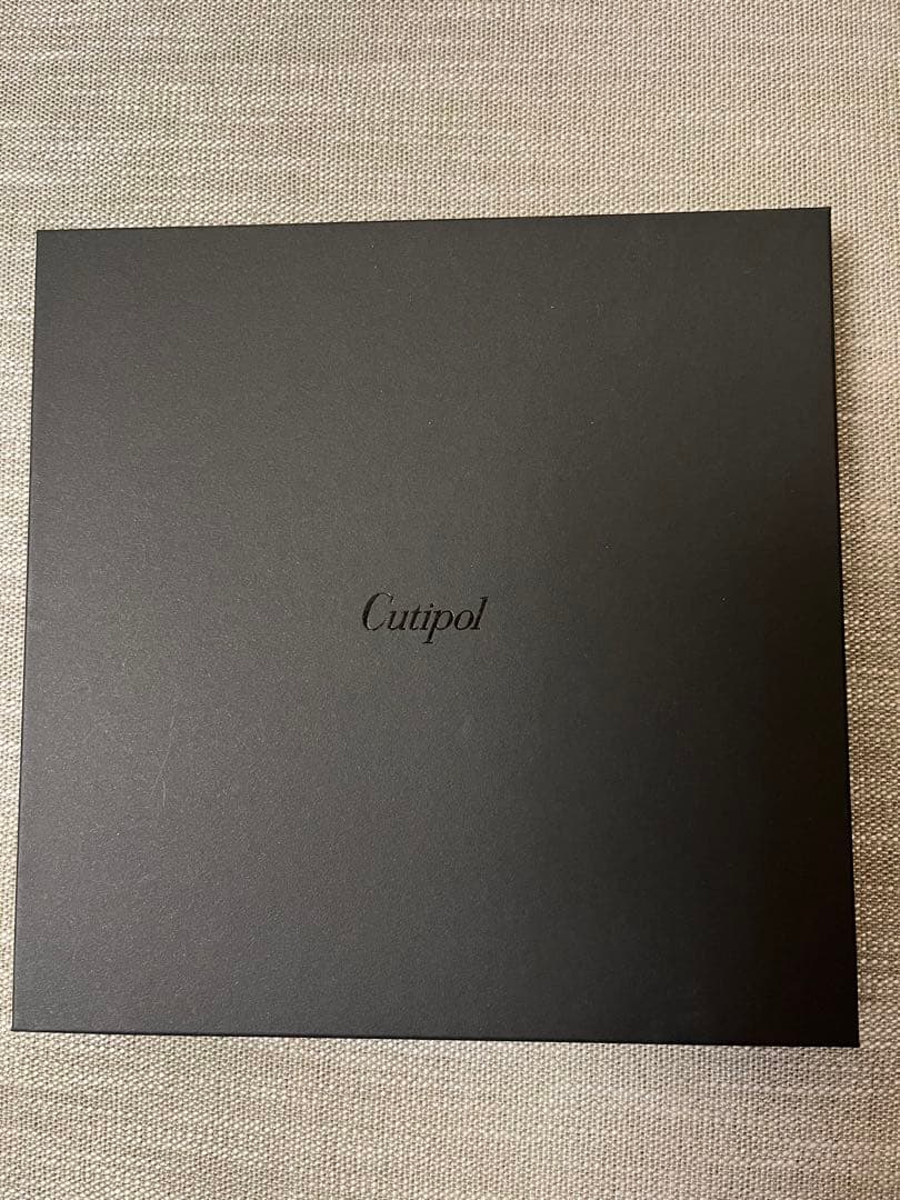 【正規・未使用品】Cutipol カトラリーセット　ブラック