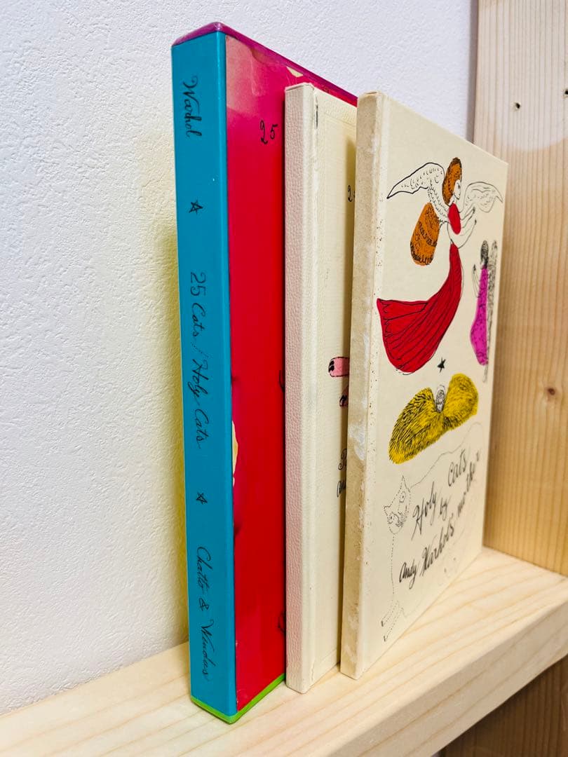 アンディーウォーホル 25 Cats / Holy Cats 2冊セット