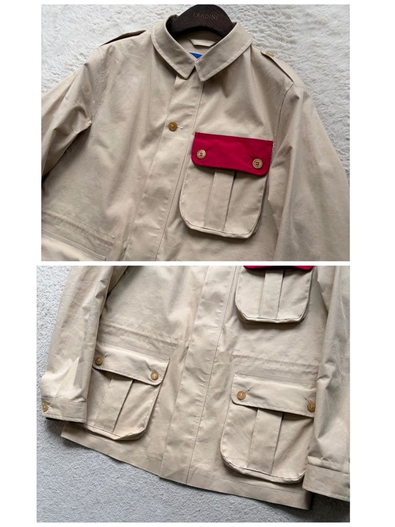 【激レアコラボ】マッキントッシュ×メゾンキツネ フィールドゴム引きジャケット L