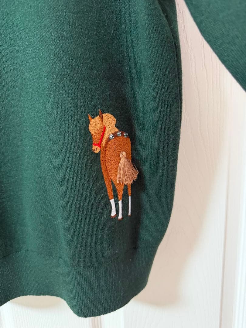 chesty チェスティ ハッピーホースカーディガン グリーン 限定カラー 完売