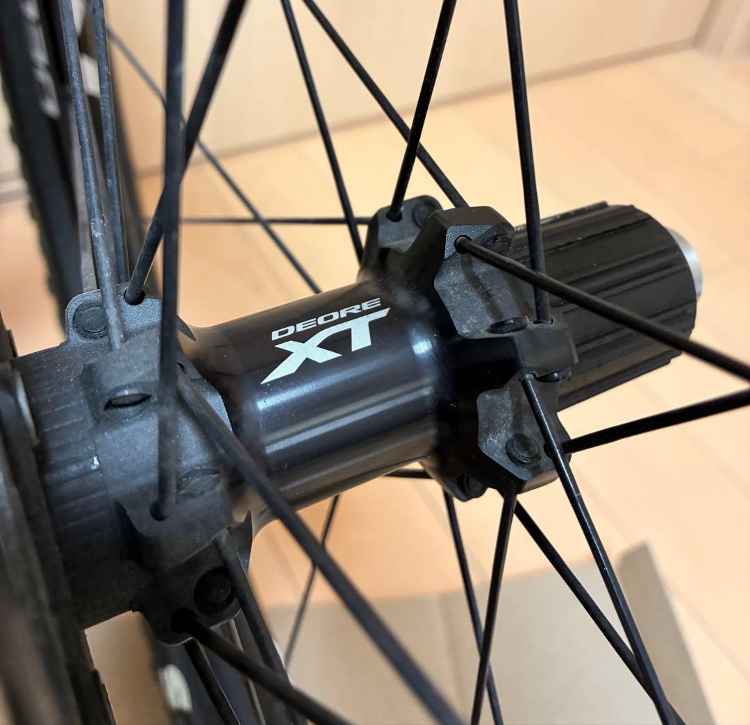 DEORE XT 完組ホイール前後セット　27.5インチ　タイヤ、ローター付き