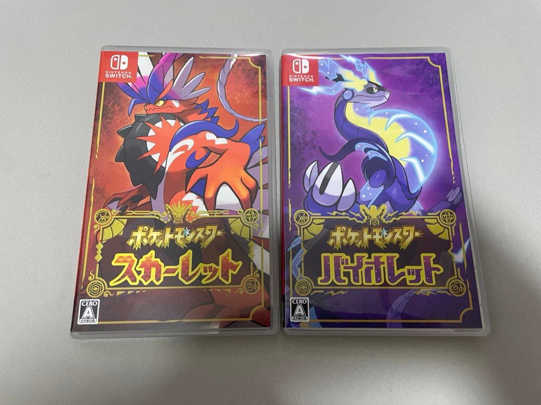 無料体験券付きポケモン　ポケットモンスターバイオレット スカーレットSwitch