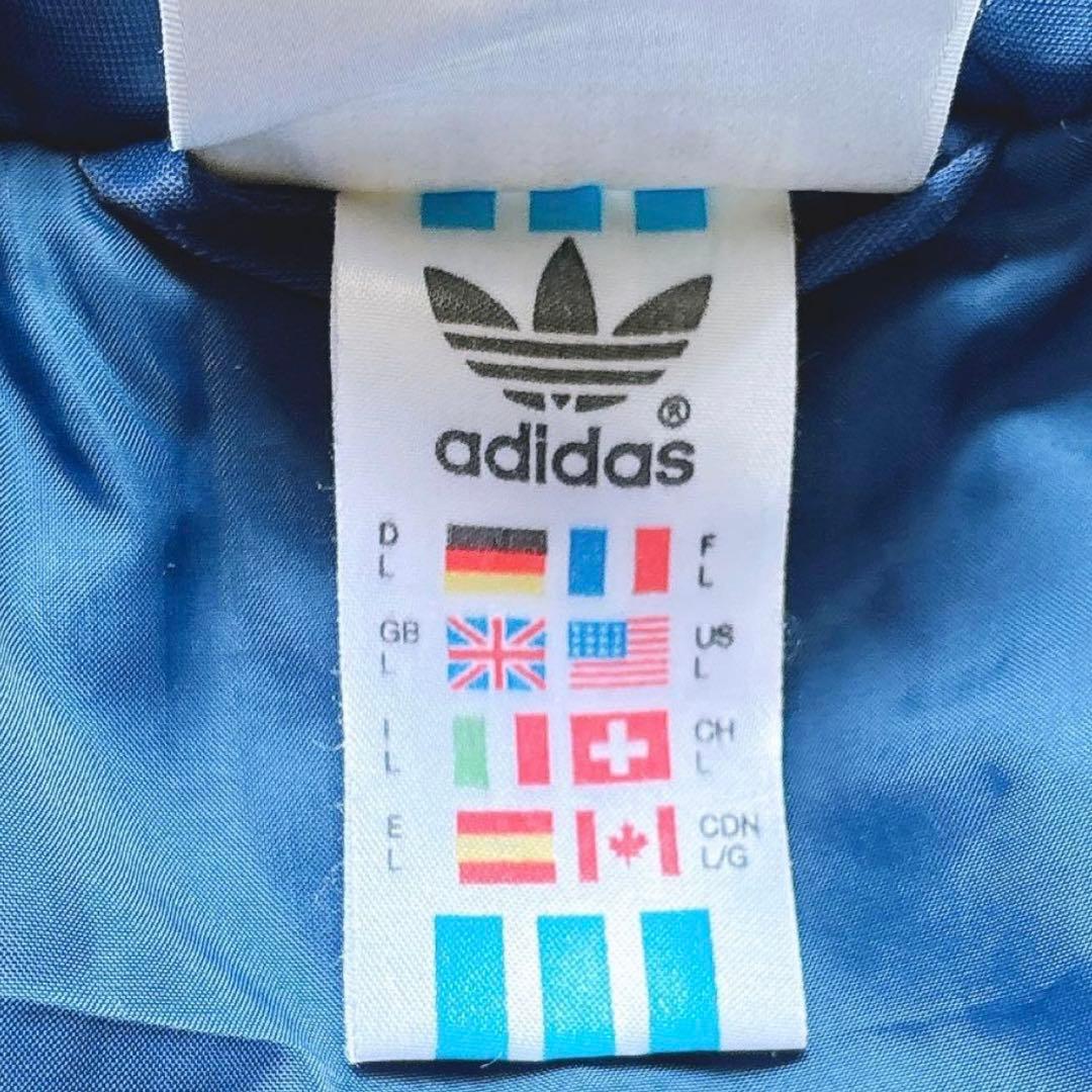 す*迄様 【90's】Vintage adidas 万国タグ ナイロンJKT