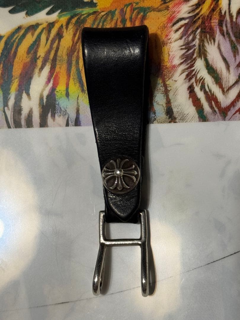 確実正規品　クロムハーツ　ベルトループ　クロスモチーフ　2フック　鑑定済み