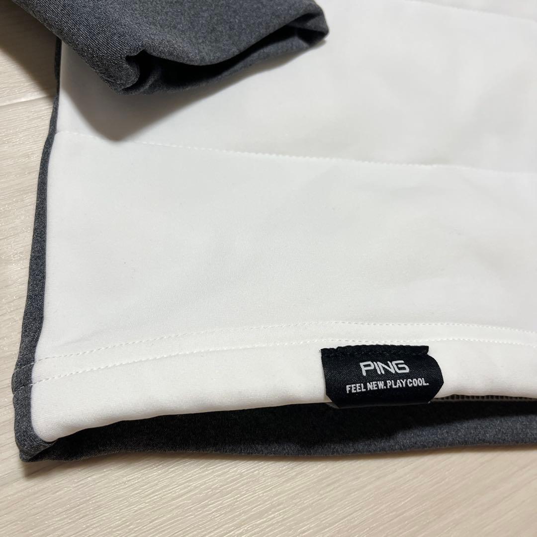 ピン PING 中綿 ハイネック エアーフレイク ゴルフ シャツ