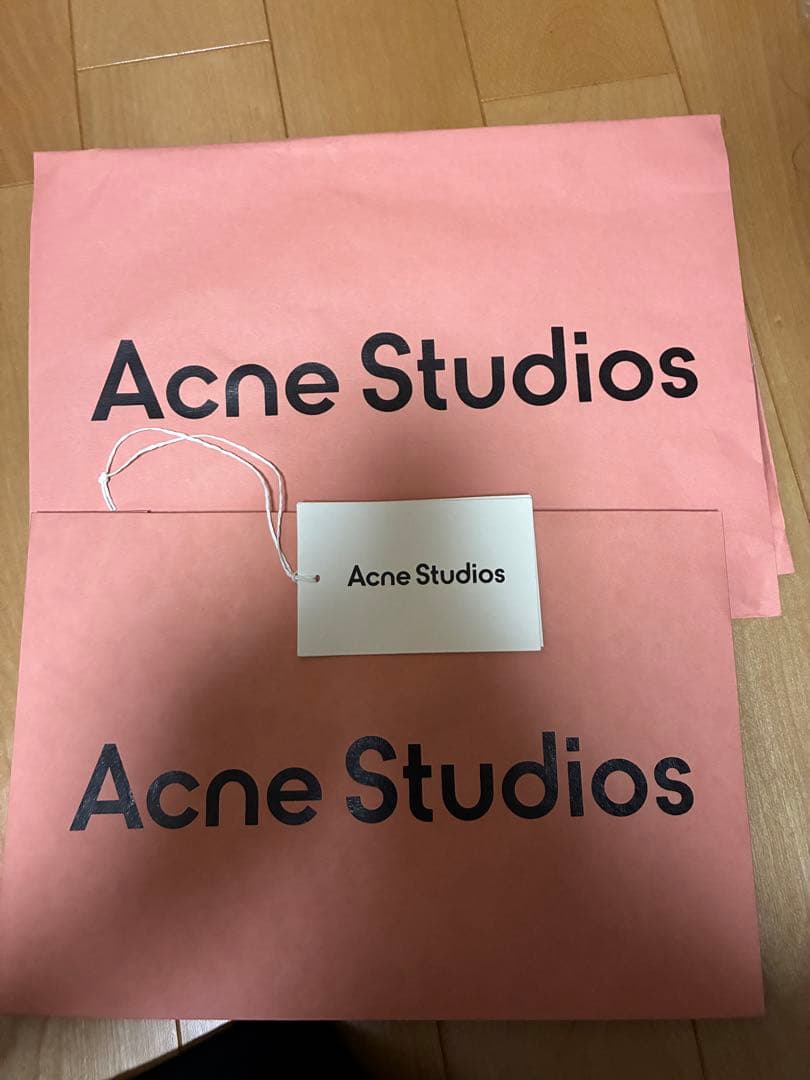 Acne Studios 2025 25ss 44 ブラック 付属品あり