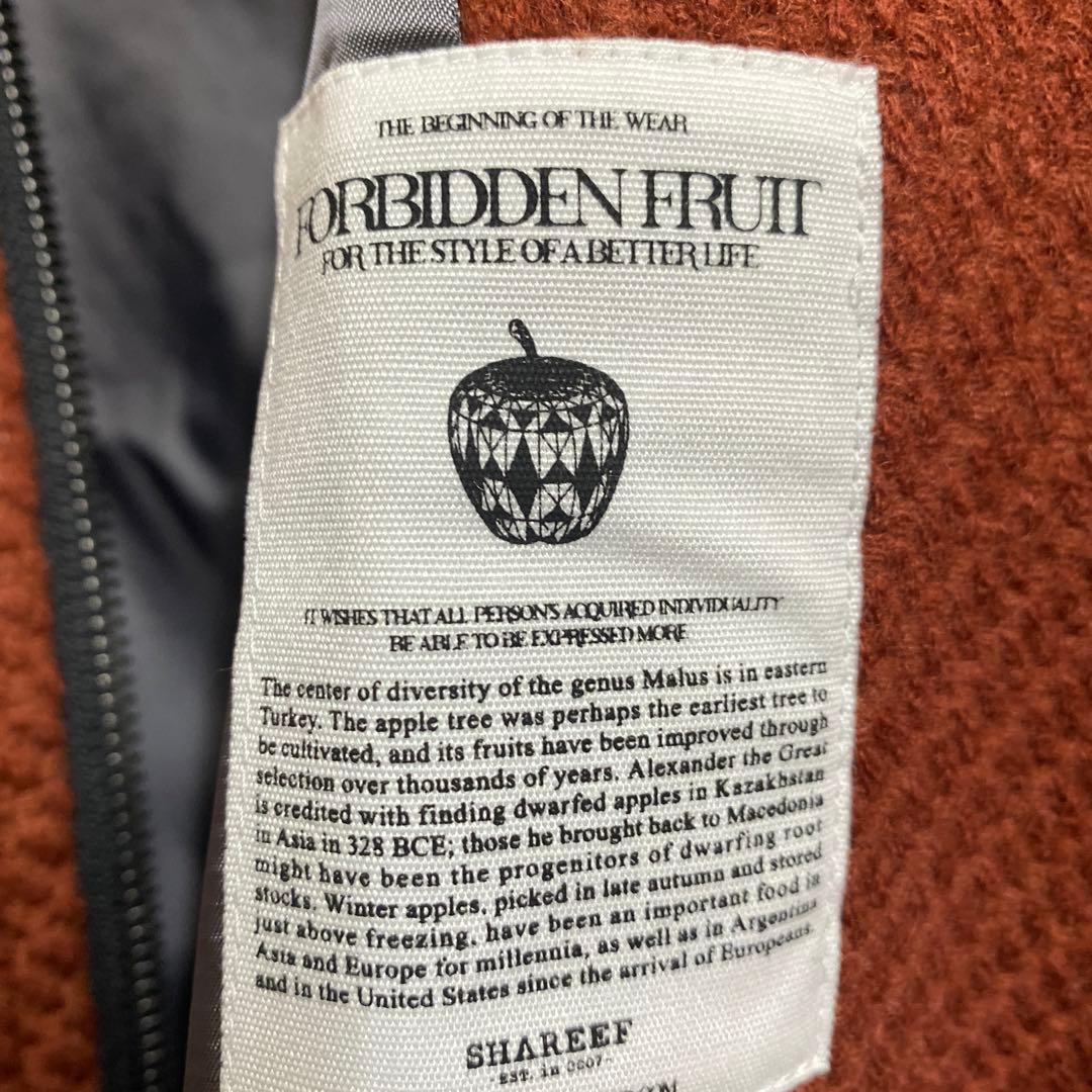 ジャケット・アウター shareef DOBBY MELTON NO-COLLAR BLOUSON