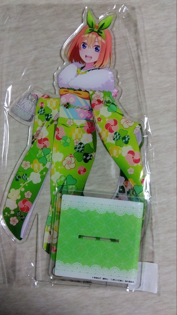 五等分の花嫁 スマイルベースカフェ 晴れ着 まとめ売り 特大アクリルスタンド