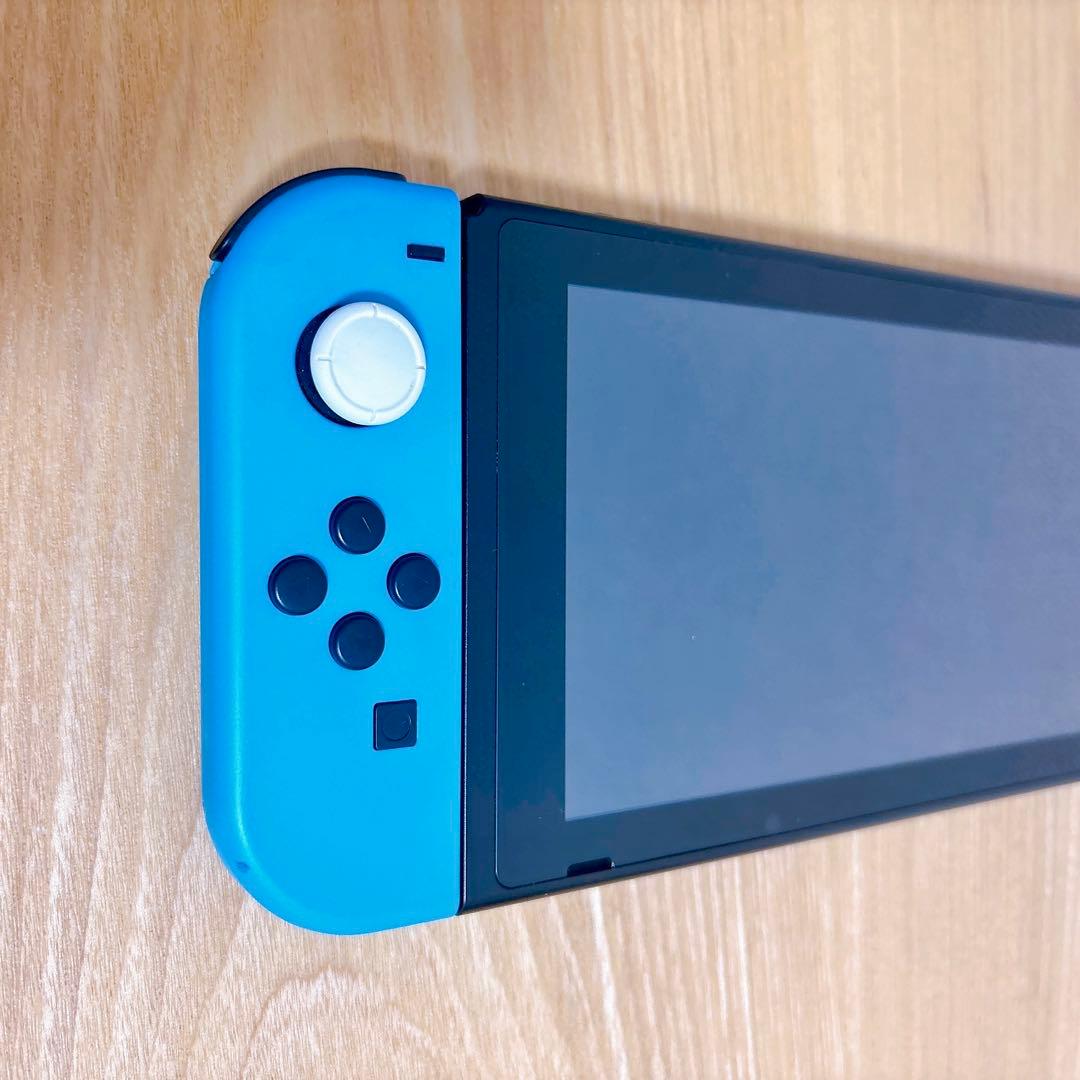 【美品】 バッテリー強化型 Nintendo Switch 本体 赤青