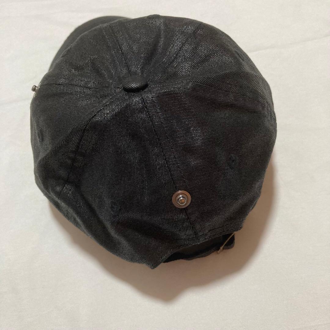 PIN シンプル ブラック キャップ