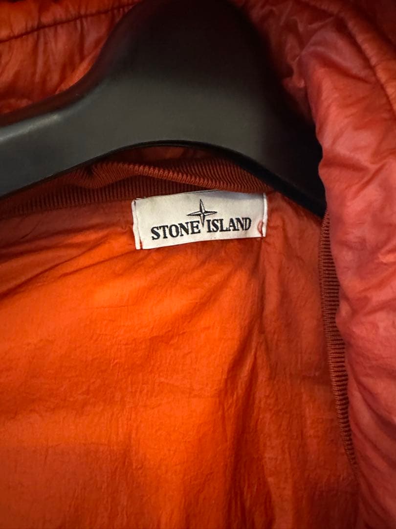 Stone  オレンジ ダウンベスト