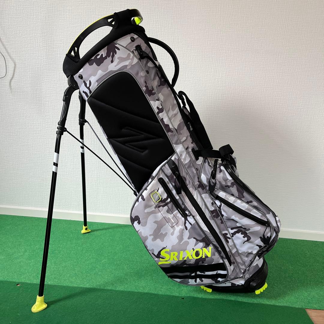チュンパSrixon スタンド付きキャディバッグ カモフラージュ