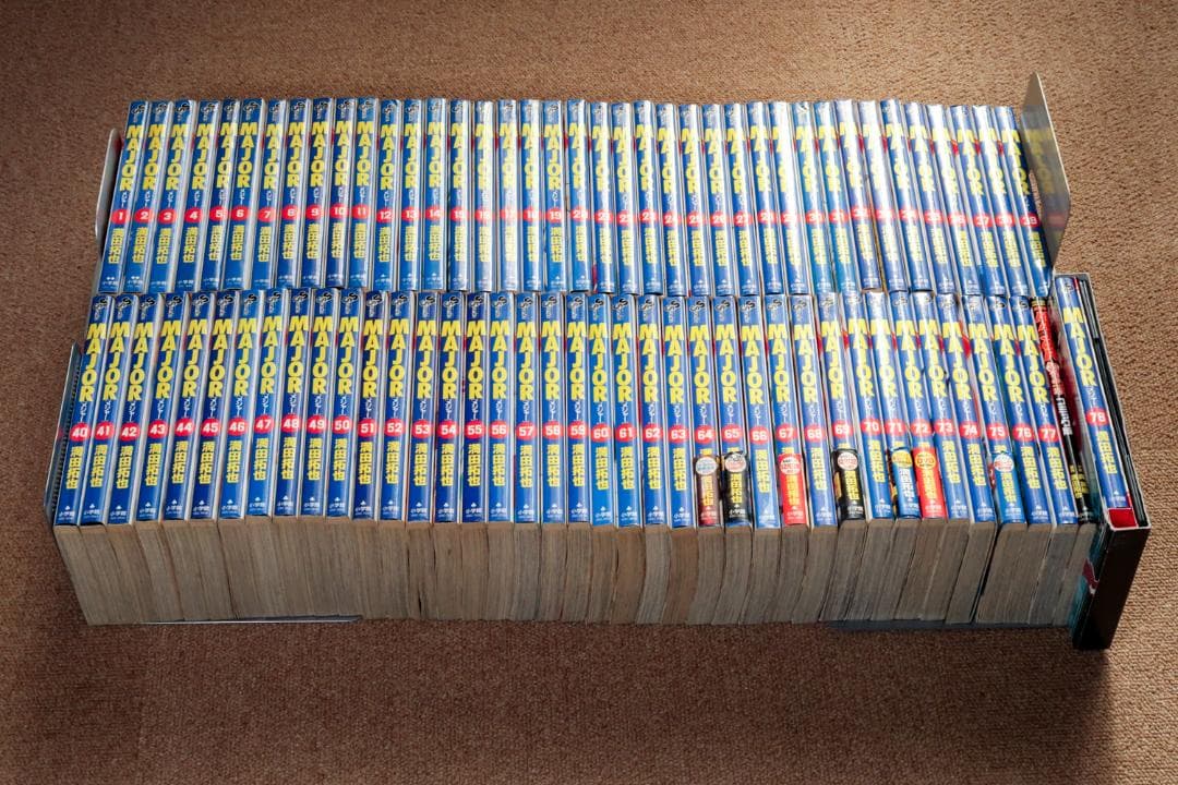 MAJOR メジャー 全巻 初版多数 1〜78巻 完結セット 少年サンデー