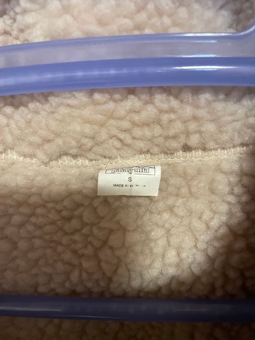 patagonia ダウンベスト Sサイズ 青/ネイビー