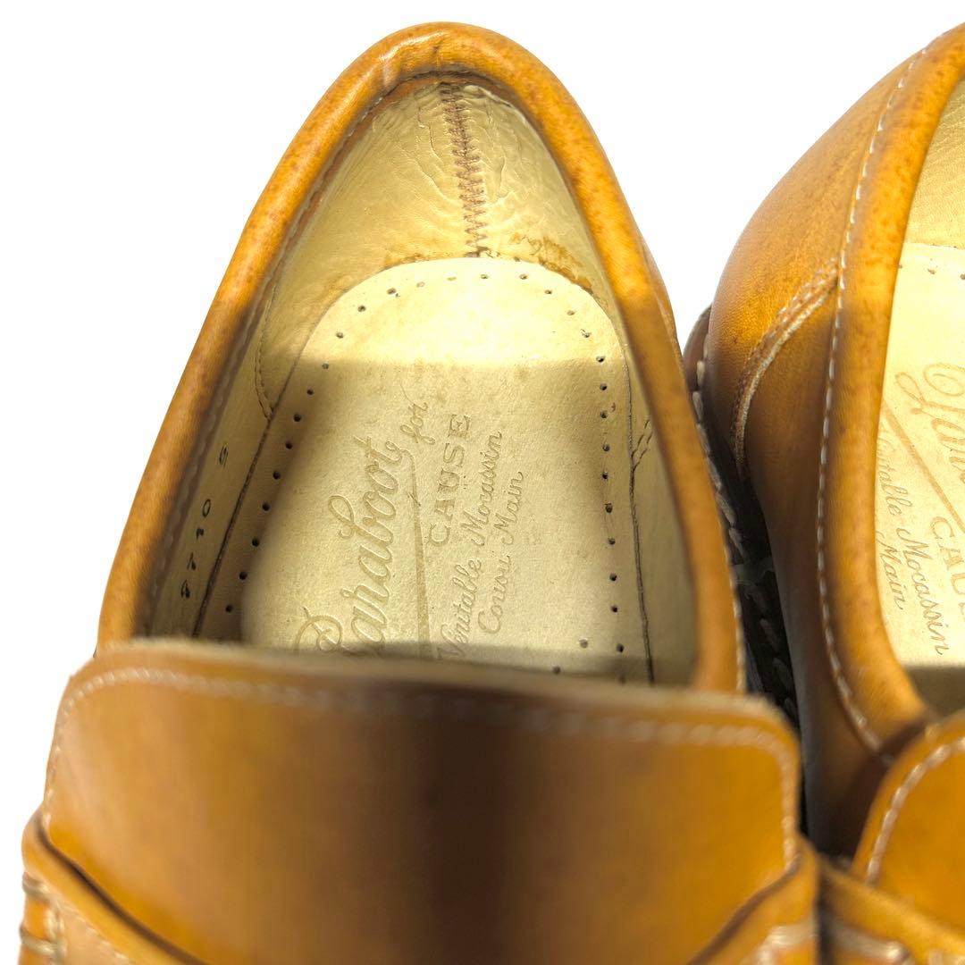 【レア】パラブーツ モカシンローファーsize5【美品】