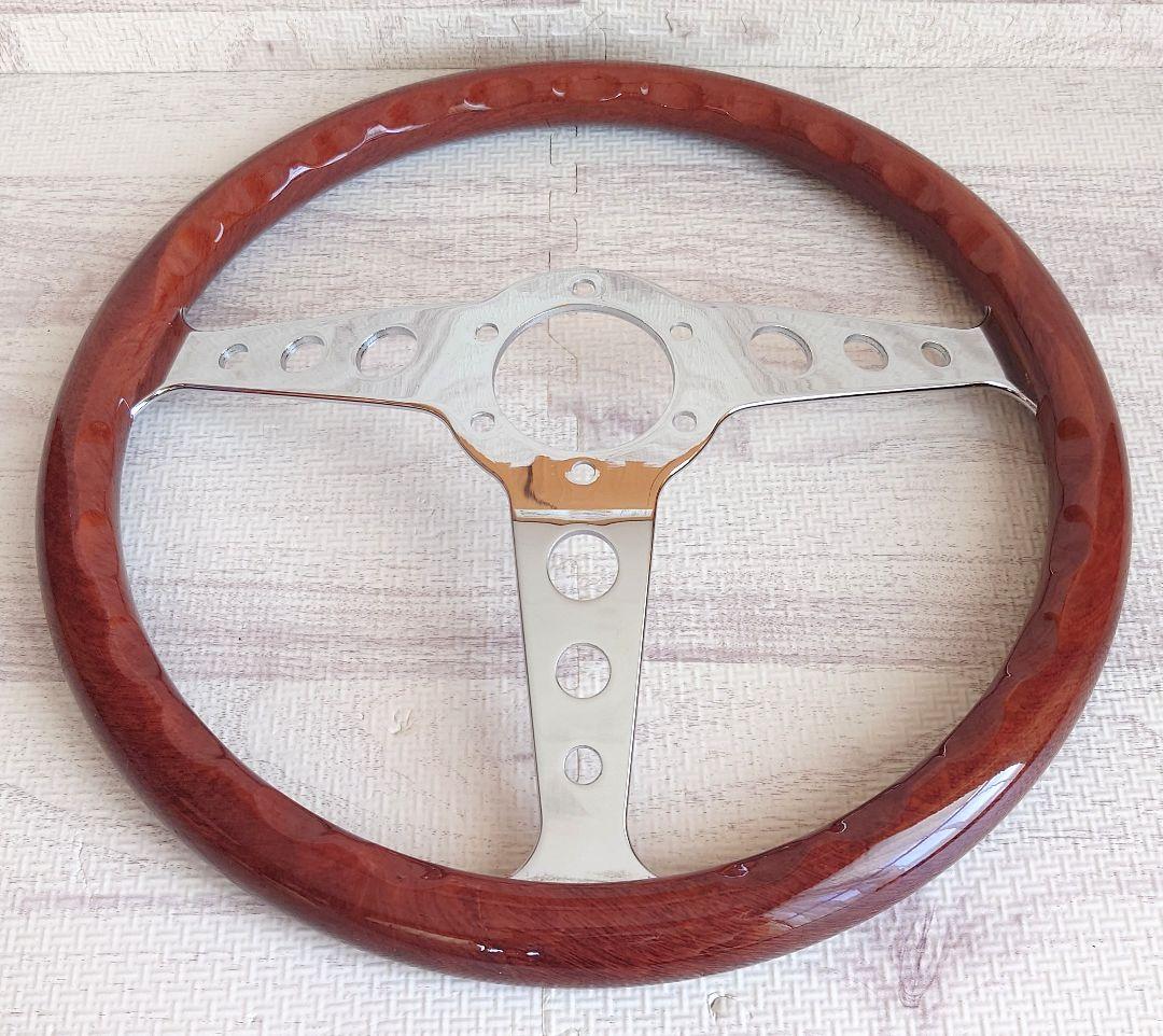 momo ステアリング 60周年 記念モデル 14インチ ウッド 木目