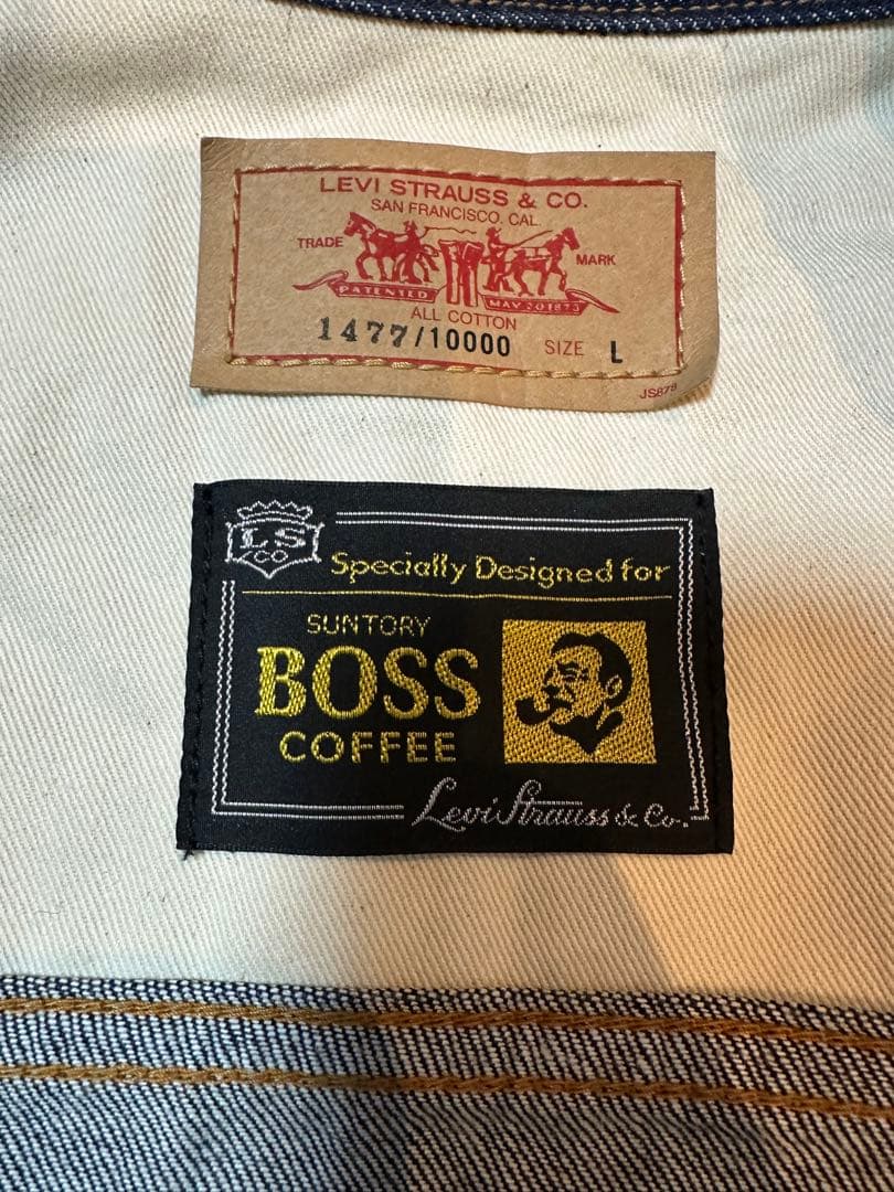 【レア】Levi’s × BOSSジャン　限定Gジャン　Lサイズ