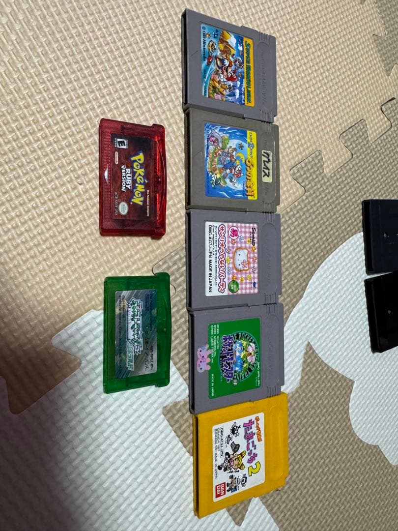 ゲームボーイアドバンスSP ゲームボーイカラーとソフトのセット