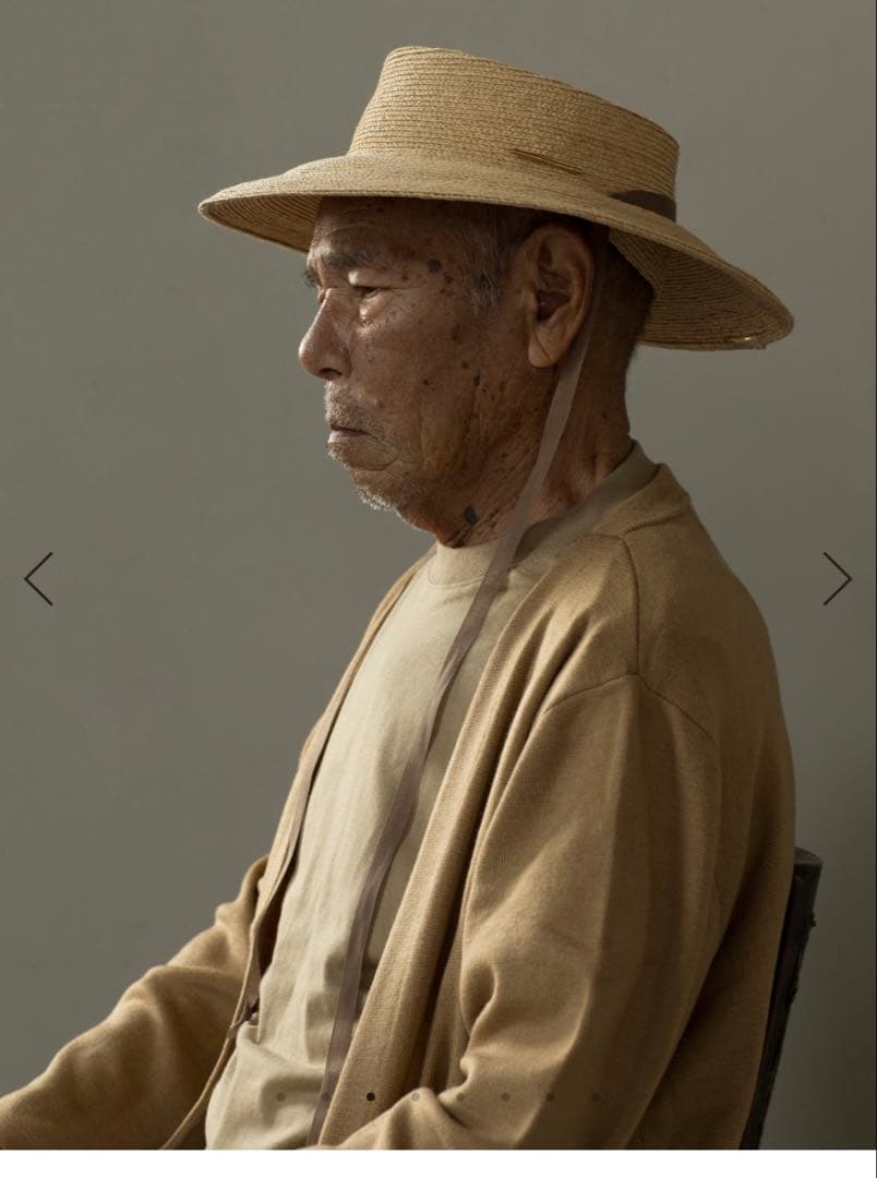 tocit 麦わら帽子 リボン付き