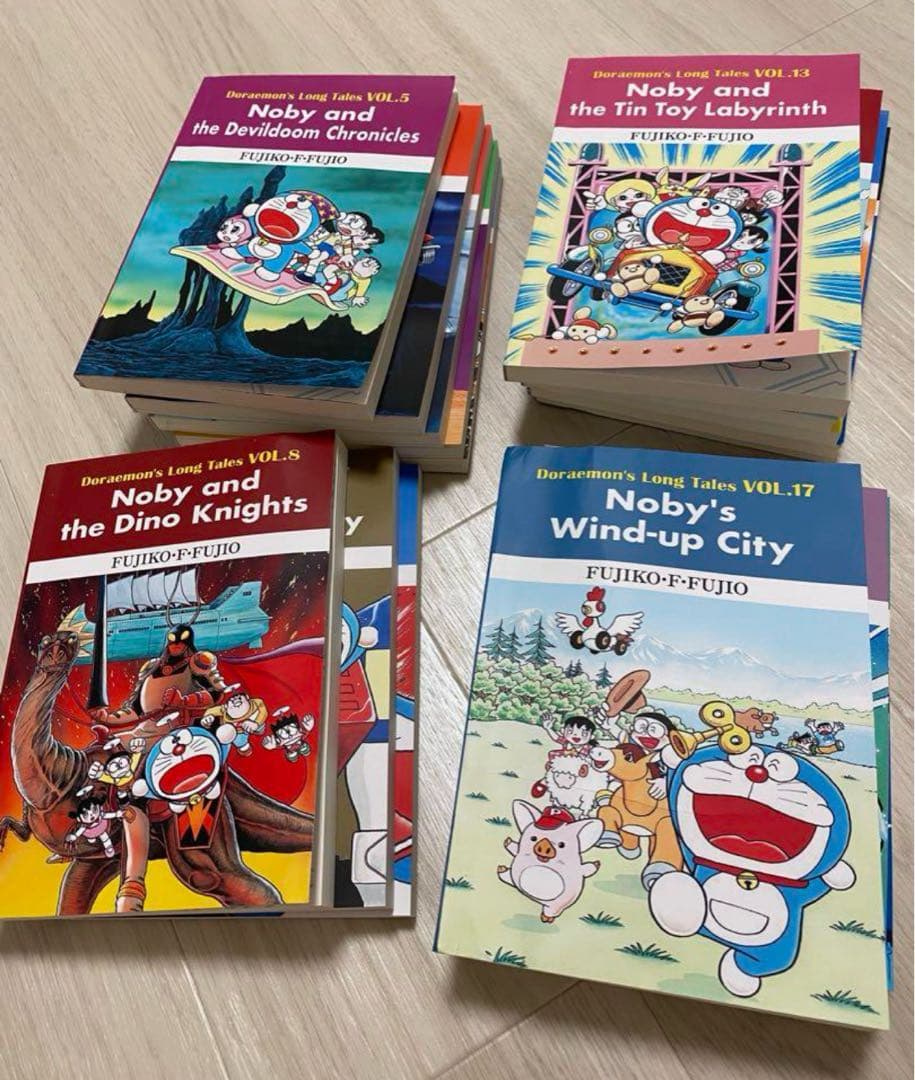 Doraemon's Long Tales17冊　英語絵本漫画ドラえもん