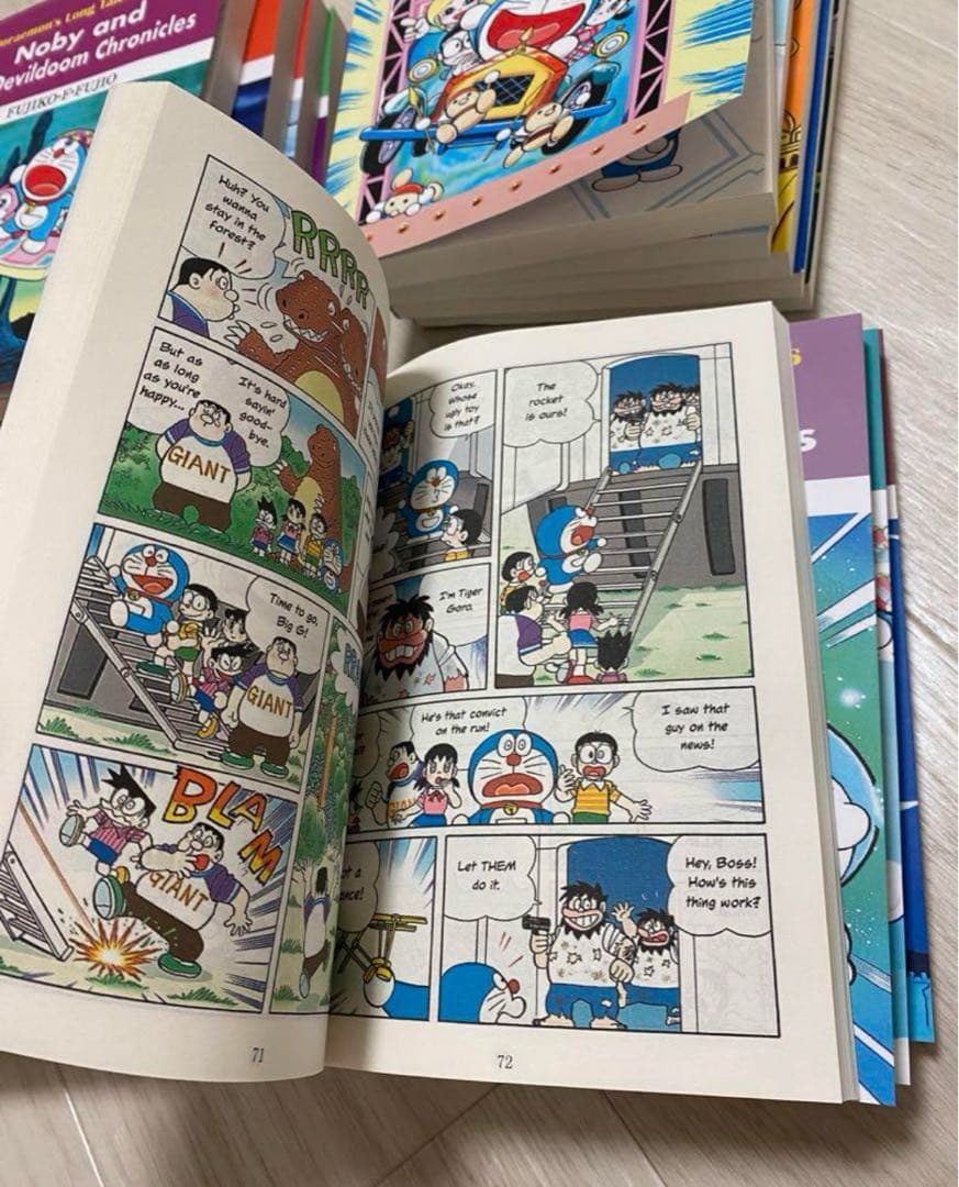 Doraemon's Long Tales17冊　英語絵本漫画ドラえもん