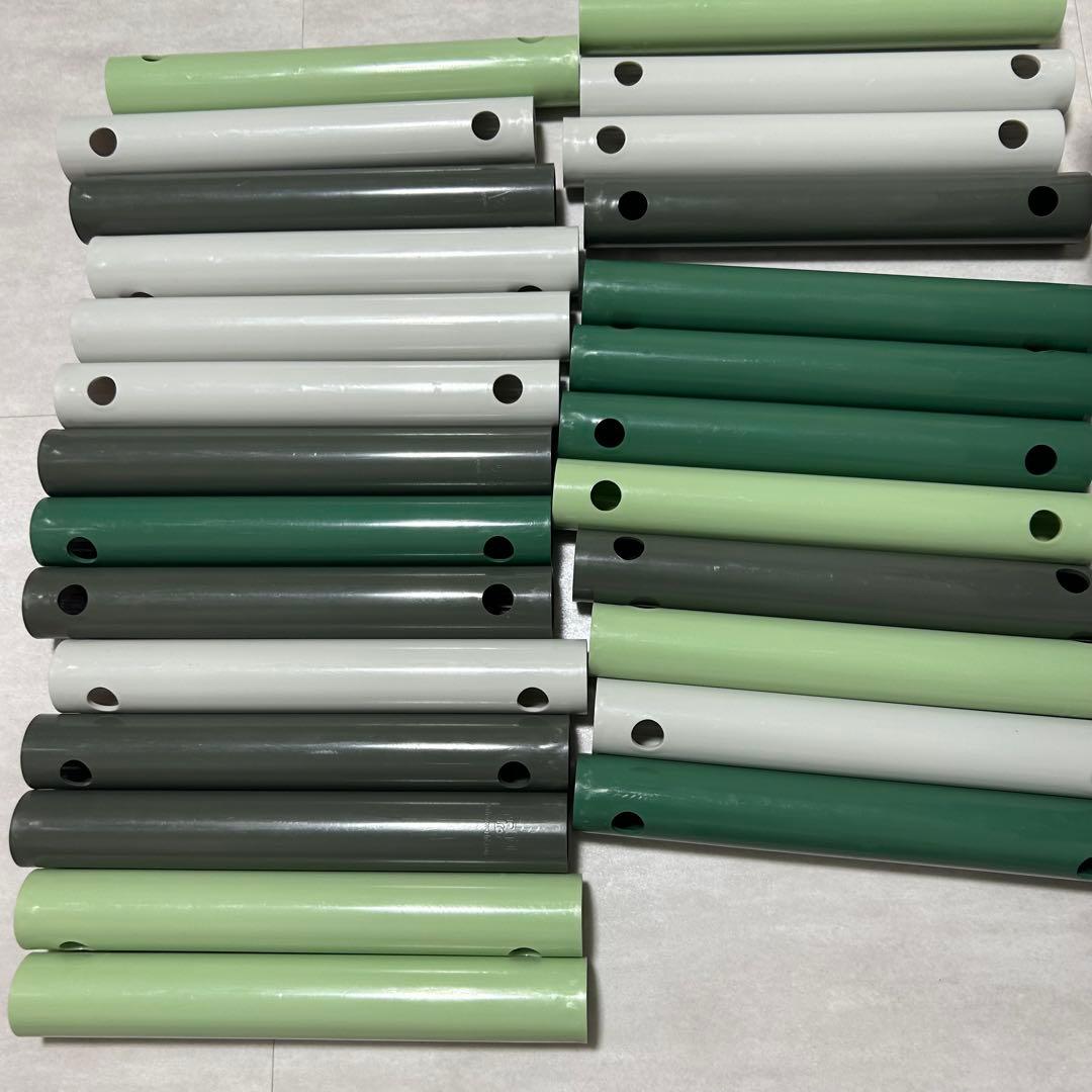 【パーツ完備】 ボーネルンド クアドロ ホーム ジム グリーン ベビージム