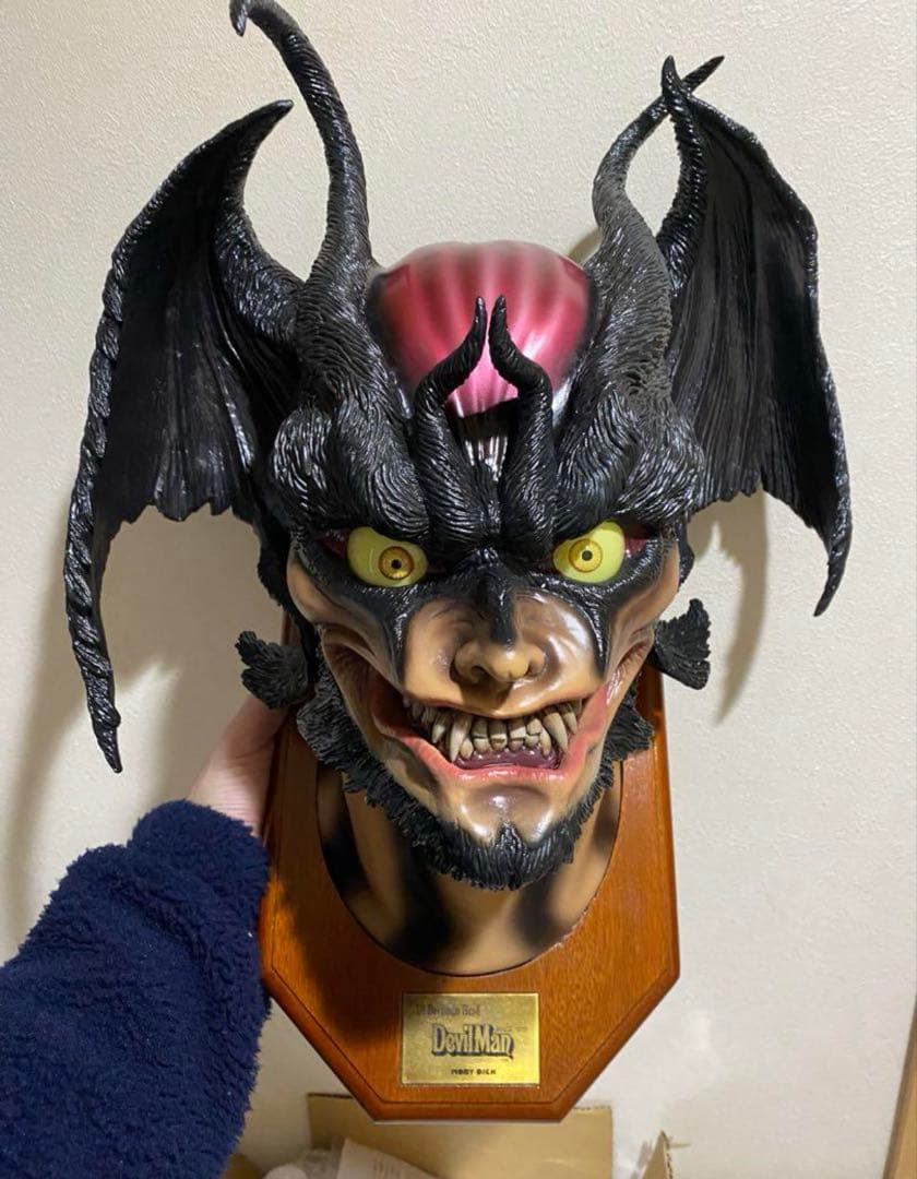 モビーディック 1/1 デビルマン ヘッド ソフビ フィギュア 56160